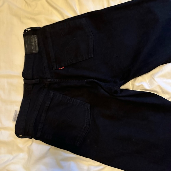 Levi’s Wedgie Straight Black Jeans - Picture 3 of 6